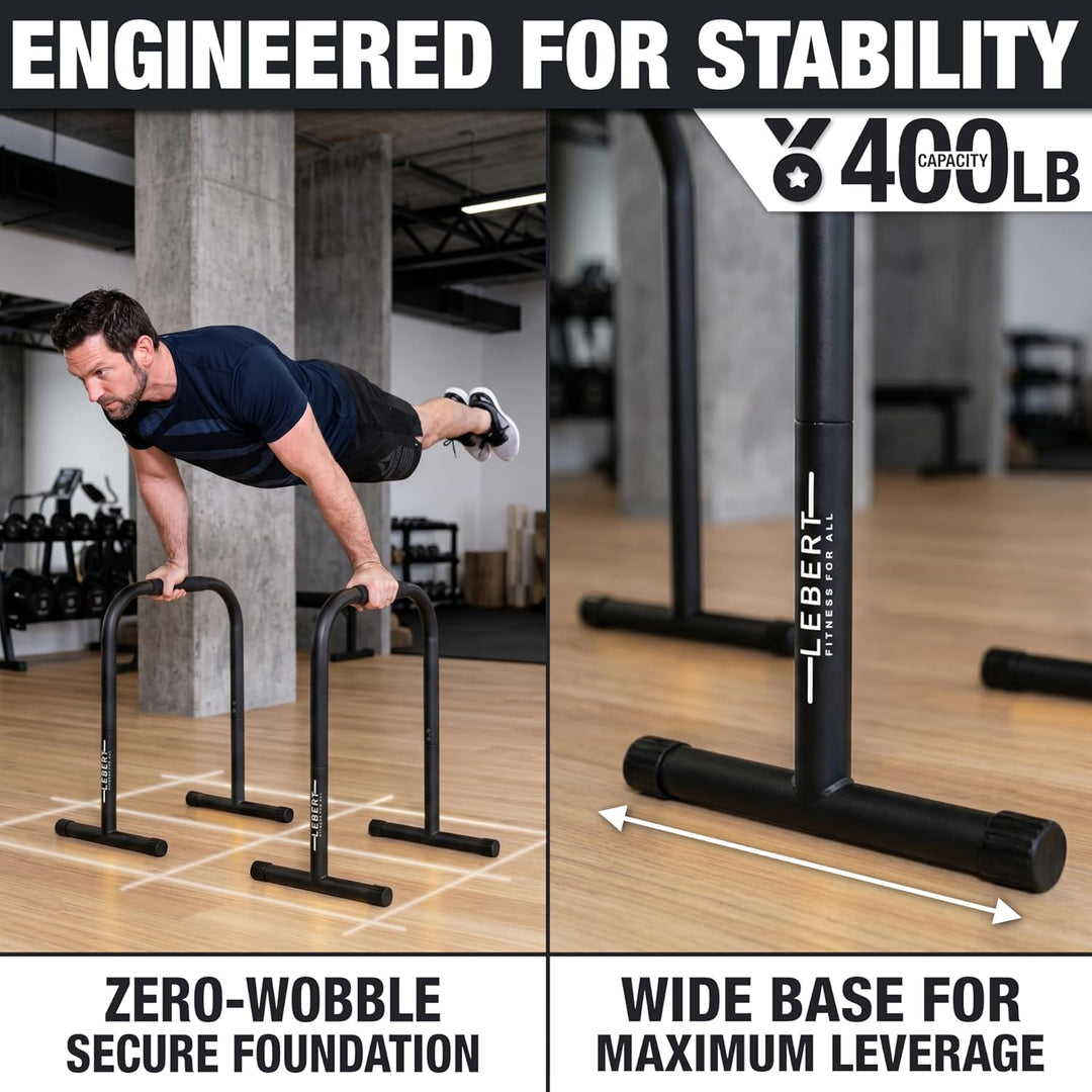 Lebert Fitness Equalizer mit Resistance Band Black -