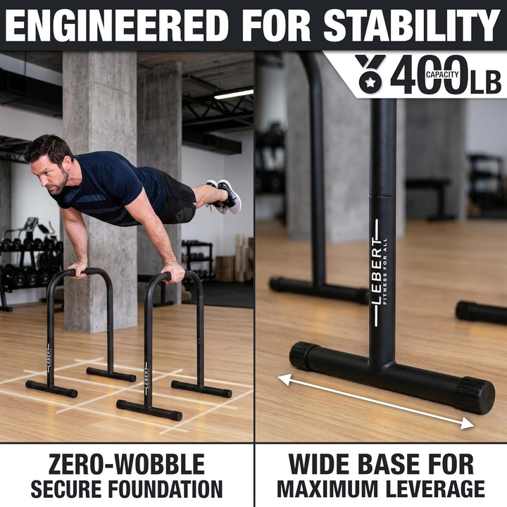 Lebert Fitness Equalizer mit Resistance Band Black -