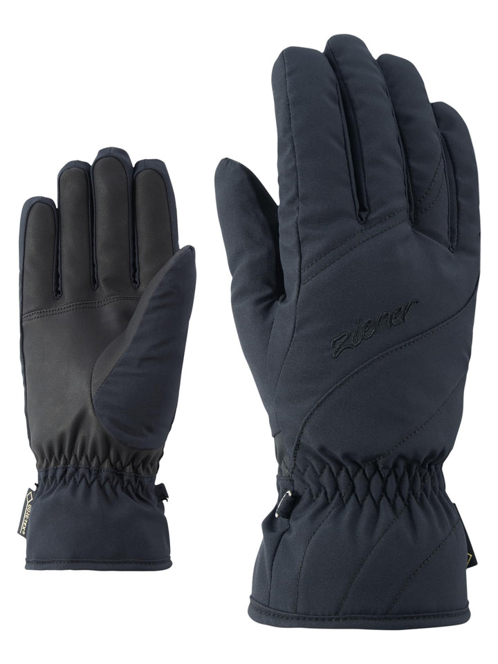 Ziener Damen KIMAL GTX LADY glove Ski-Handschuhe/Wintersport | wasserdicht, atmungsaktiv, Black, 6 8