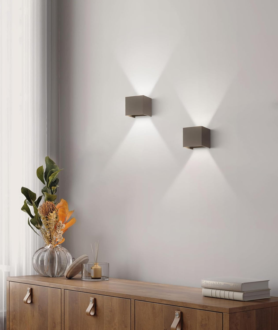 30259 LED-Wandleuchte schwarz FISCHER HONSEL 30259
