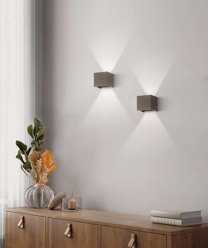 30259 LED-Wandleuchte schwarz FISCHER HONSEL 30259