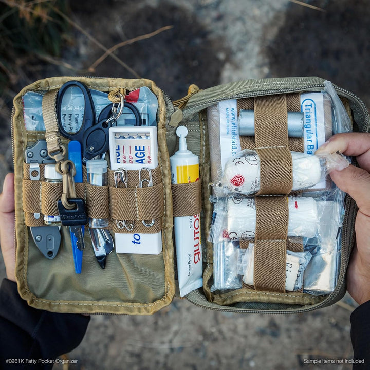 Maxpedition Fatty Pocket Organizer Tasche, Khaki, Einheitsgrösse, Khaki