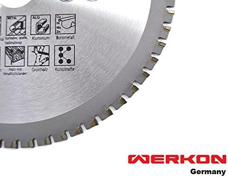 WERKON Profi Multisägeblatt 210 x 30 mm 60Z Universalsägeblatt Kreissägeblatt