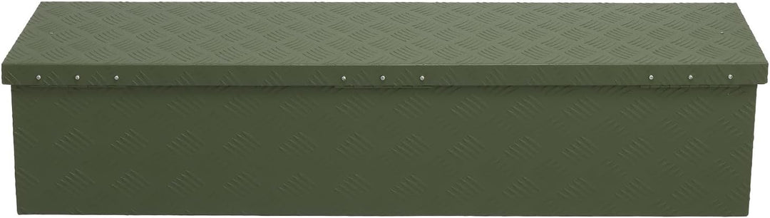 alubox Werkzeugkiste Riffelblech olive ABX-RL86G Aluminium 1,5mm Werkzeugkiste leicht und robust 86