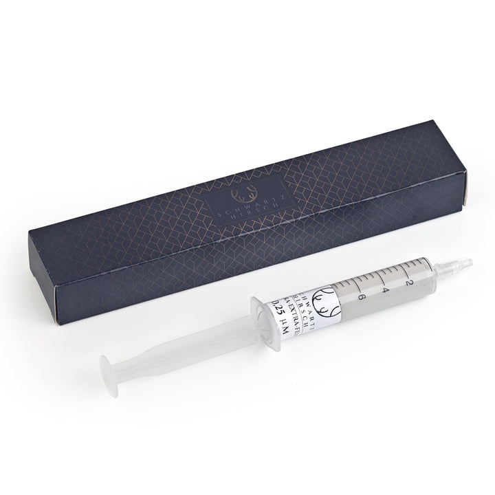 SCHWARTZHIRSCH® Premium-Diamantpaste 0,25 µm (100000 Grit) - langlebige Abziehpaste für Streichrieme