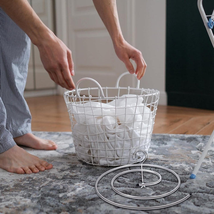 EXCEART Drying Rack Spirale Geformt Trocknen Rack Wäsche Ständer Kleiderbügel für Wohnheim Bett Blat