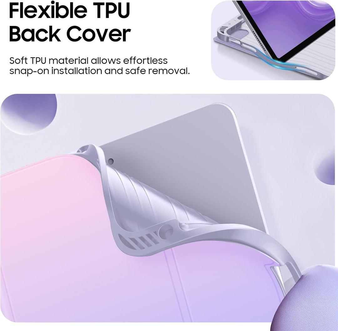 FINTIE Tastatur Hülle für iPad Air 11" (M3) 2025/(M2) 2024, iPad Air 10.9" 5/4 Generation (2022/2020