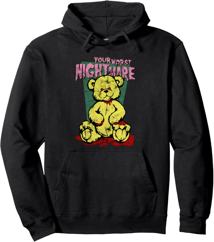 Horror Bloody Bear - Your Worst Nightmare Pullover Hoodie
