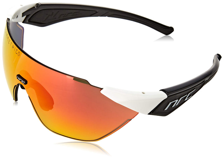 NRC Schwarze Brille Xy.Alpe D'Huez Weiss Unisex Erwachsene, Einheitsgrösse