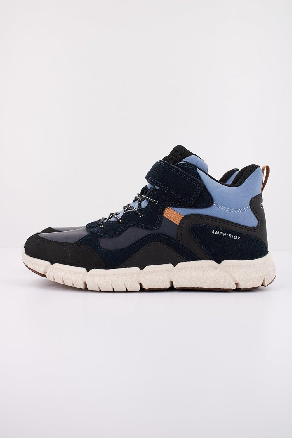 Geox Jungen J Flexyper Boy B ABX Ankle Boot, Navy Lt Blue