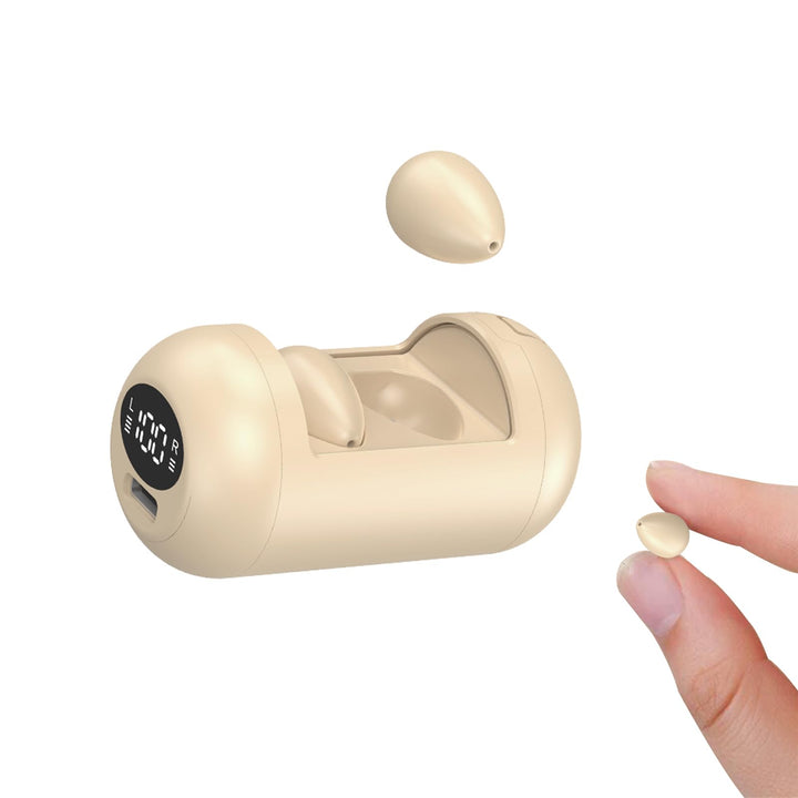 Mini Kopfhörer Kabellos Bluetooth Unsichtbar Klein zum Schlafen In Ear Schlaf Bluetooth Seitenschläf