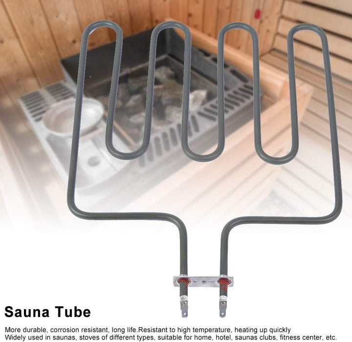ZPSHYD Heizelement, Sauna-Heizelement 1Pc Elektrisches Heizelement für Saunaofen Edelstahl Straight