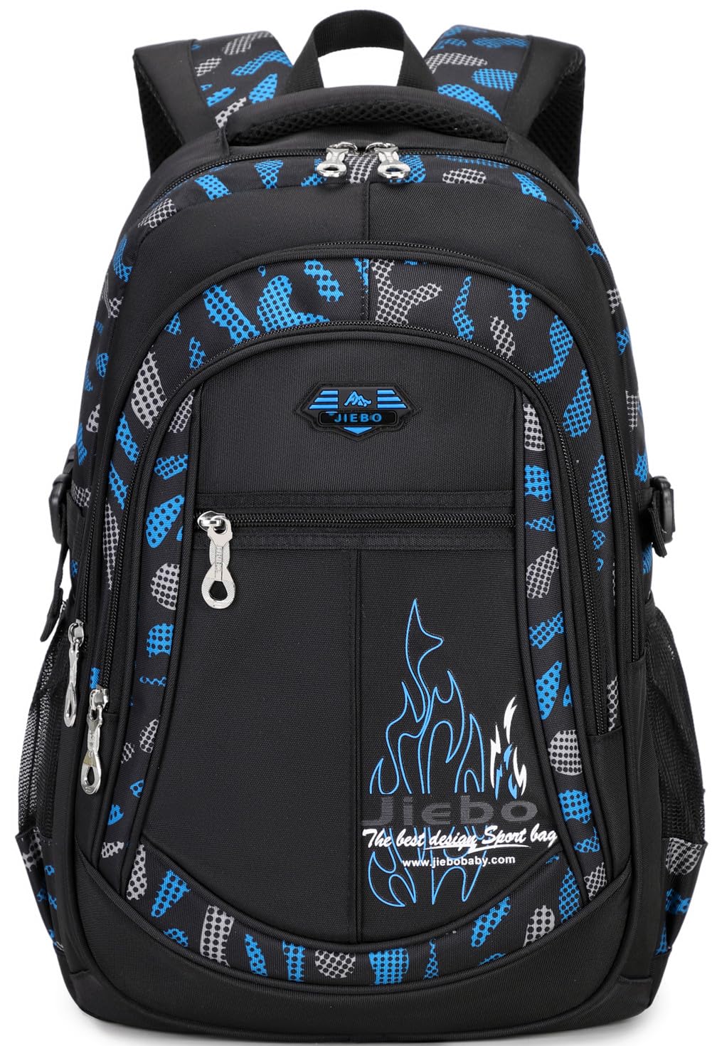 Schulrucksack Teenager Jungen Schultasche Schultaschen Schulranzen Kinder Tarnfarbe Blau, Tarnfarbe