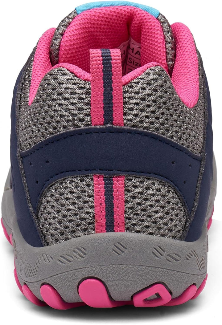 Mishansha Unisex-Kinder Turnschuhe Trekkingschuhe Mädchen Wanderschuhe Outdoor Sportschuhe 24-38 34