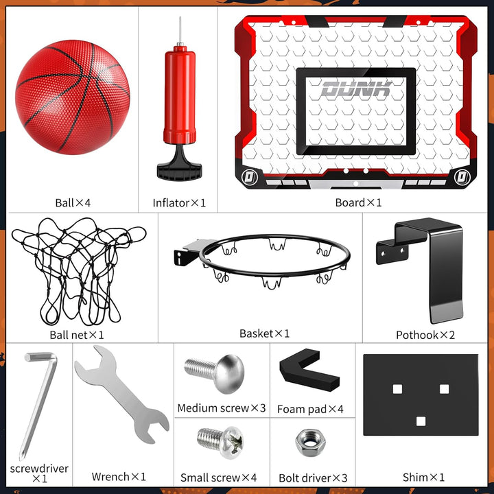 Basketballkorb Indoor für Kinder Basketball Hoop, Basketball Hoop