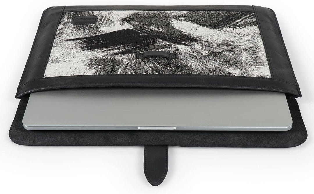 Londo Echtleder Tasche, Hülle für MacBook Pro – 13,3 &amp; 13 Zoll und iPad Pro 12.9 Zoll Kompatibel mit