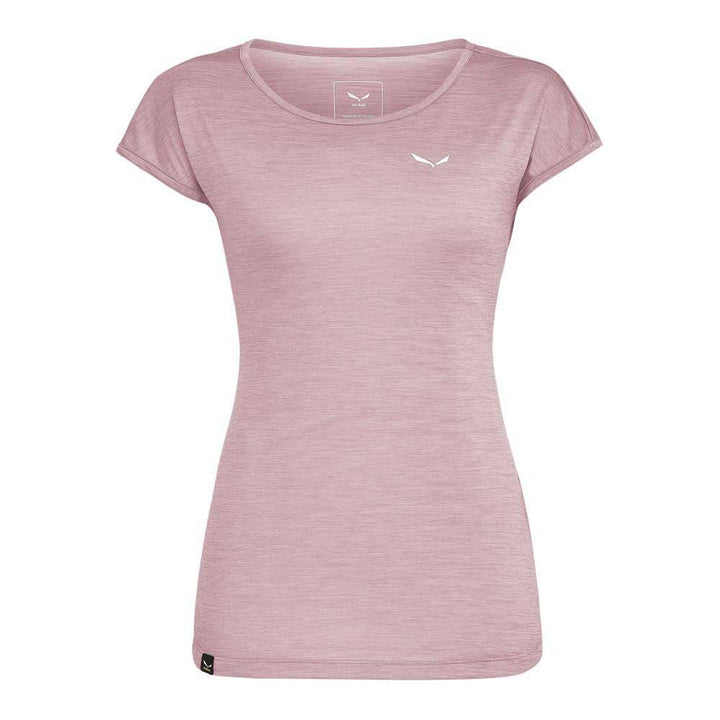 Salewa Damen Puez Melange Dry W S/S Tee Blusen & T-shirts XXL Zephyr Melange, XXL Zephyr Melange