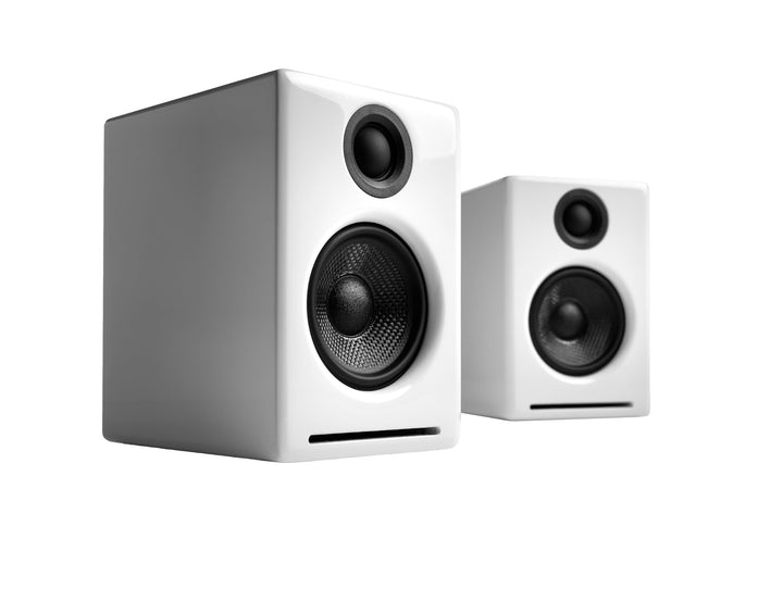 Audioengine A2+ 60W Aktiver Desktop-Lautsprecher | Integrierter DAC &amp; Analogverstärker | Direkter US