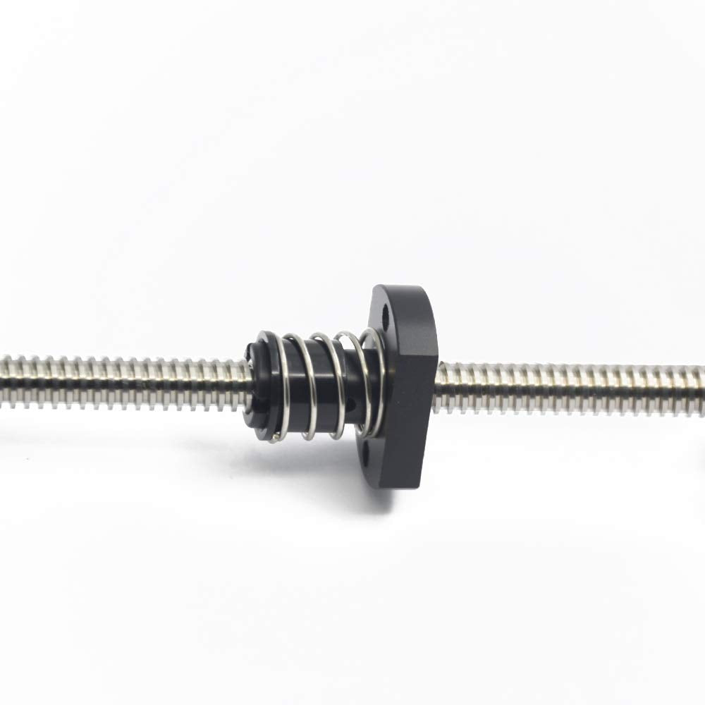 Iverntech NEMA 17 Schrittmotor mit Integrierter 2 mm Steigung 310 mm T8 Leitspindel für 3 Drucker Z-