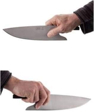 Güde The Knife Eichen Holzgriff und Messerblock aus Eiche