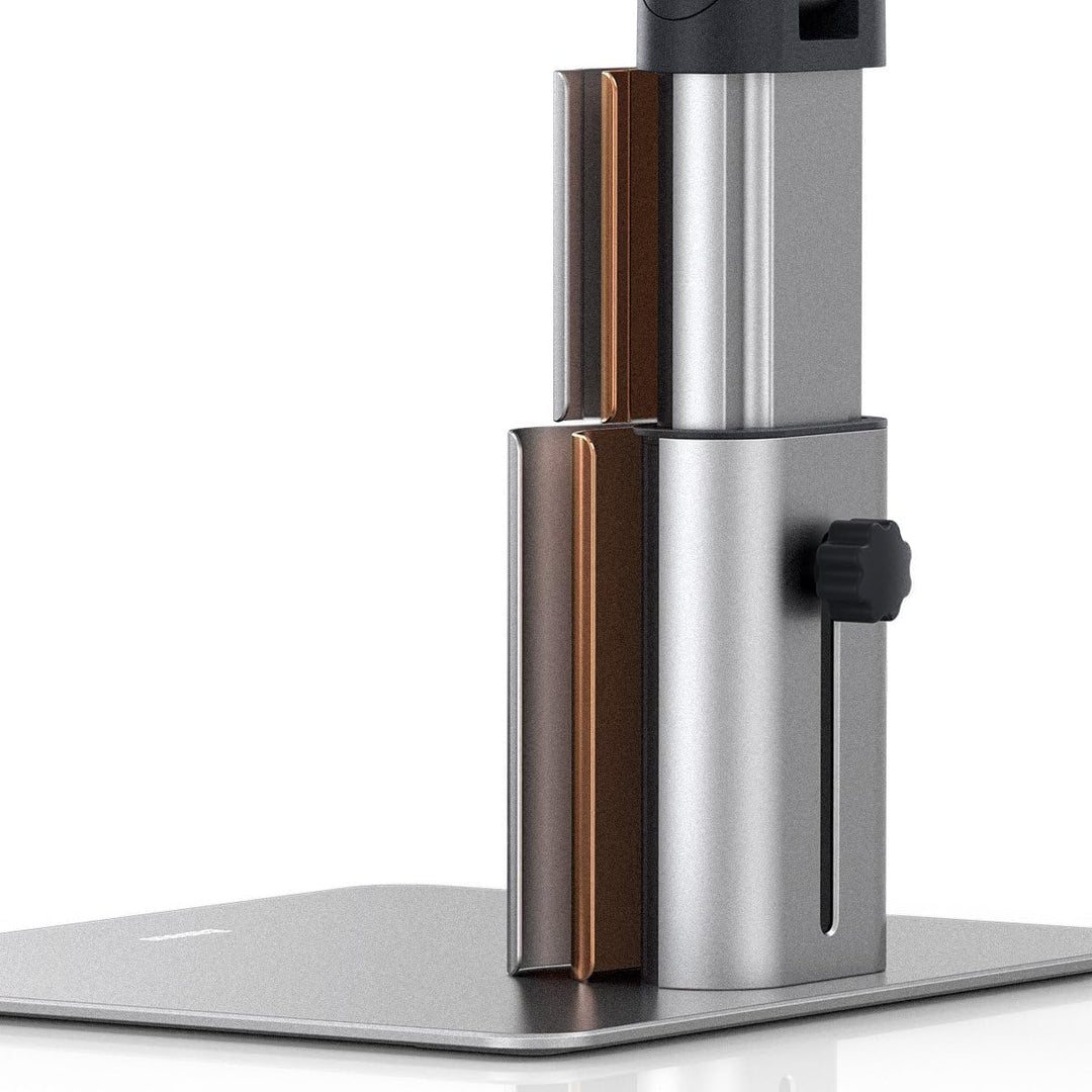 Baseus MacBook Metal Adjustable Laptop Stand, max 10 Kg Weight and 208 mm Height, Silver (LUJS000012