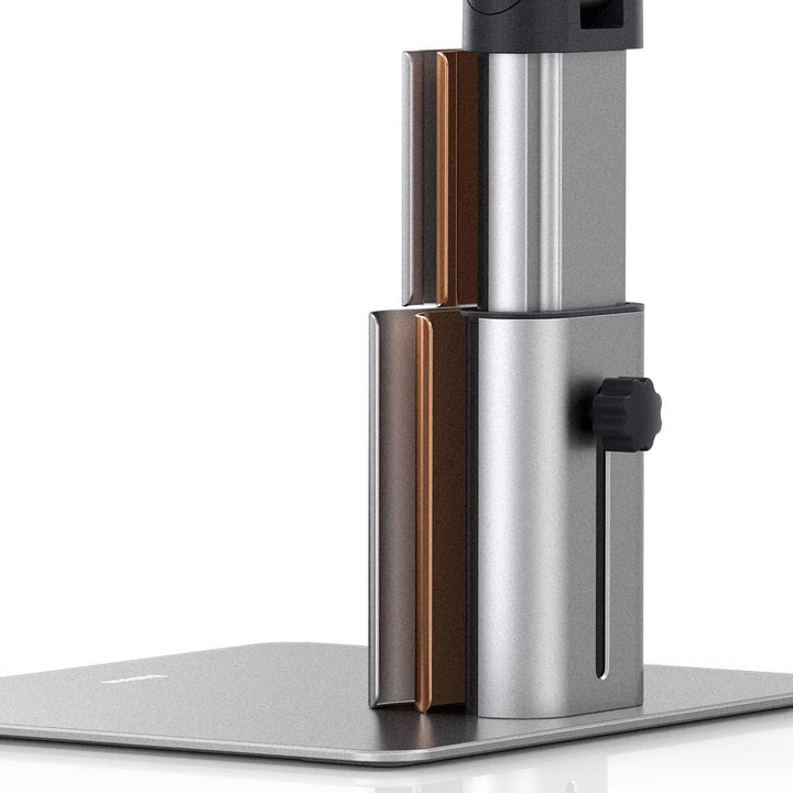 Baseus MacBook Metal Adjustable Laptop Stand, max 10 Kg Weight and 208 mm Height, Silver (LUJS000012