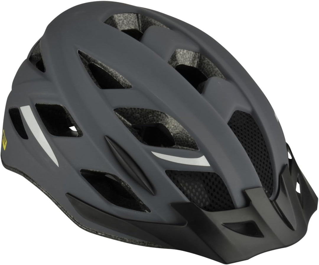 FISCHER Erwachsene Fahrradhelm, Radhelm, Cityhelm Urban, S/M oder L/XL, mit beleuchtetem Innenring-S