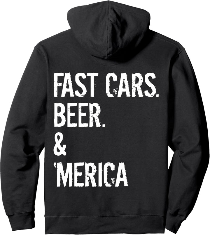 Muscle Car USA US Car Tuning Geschenk Mechaniker Pullover Hoodie