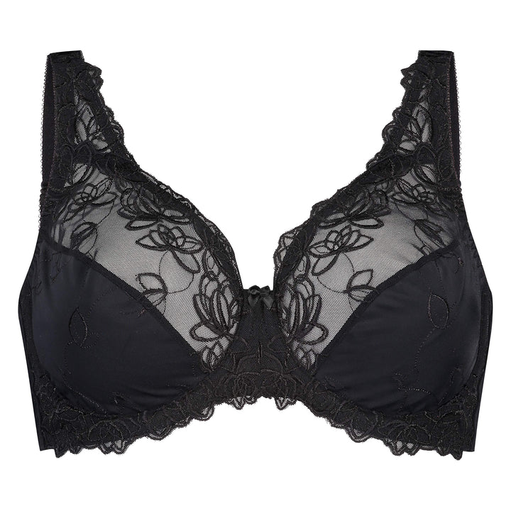 HUNKEMÖLLER Damen Mature BH 80E Schwarz, 80E Schwarz