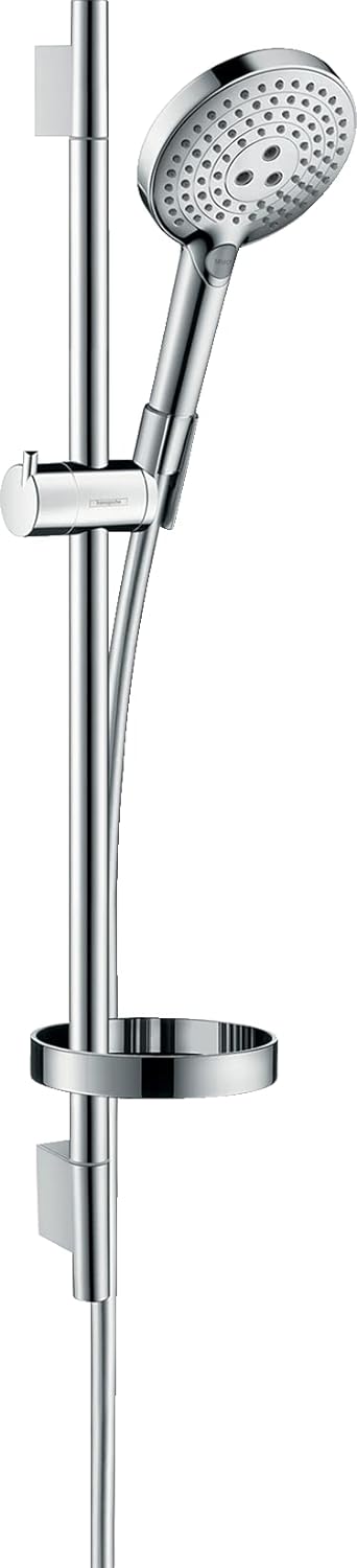 hansgrohe Raindance Select S 120 wassersparendes Duschset 0,65m, 3 Strahlarten, Chrom 0,65m Set 3 St