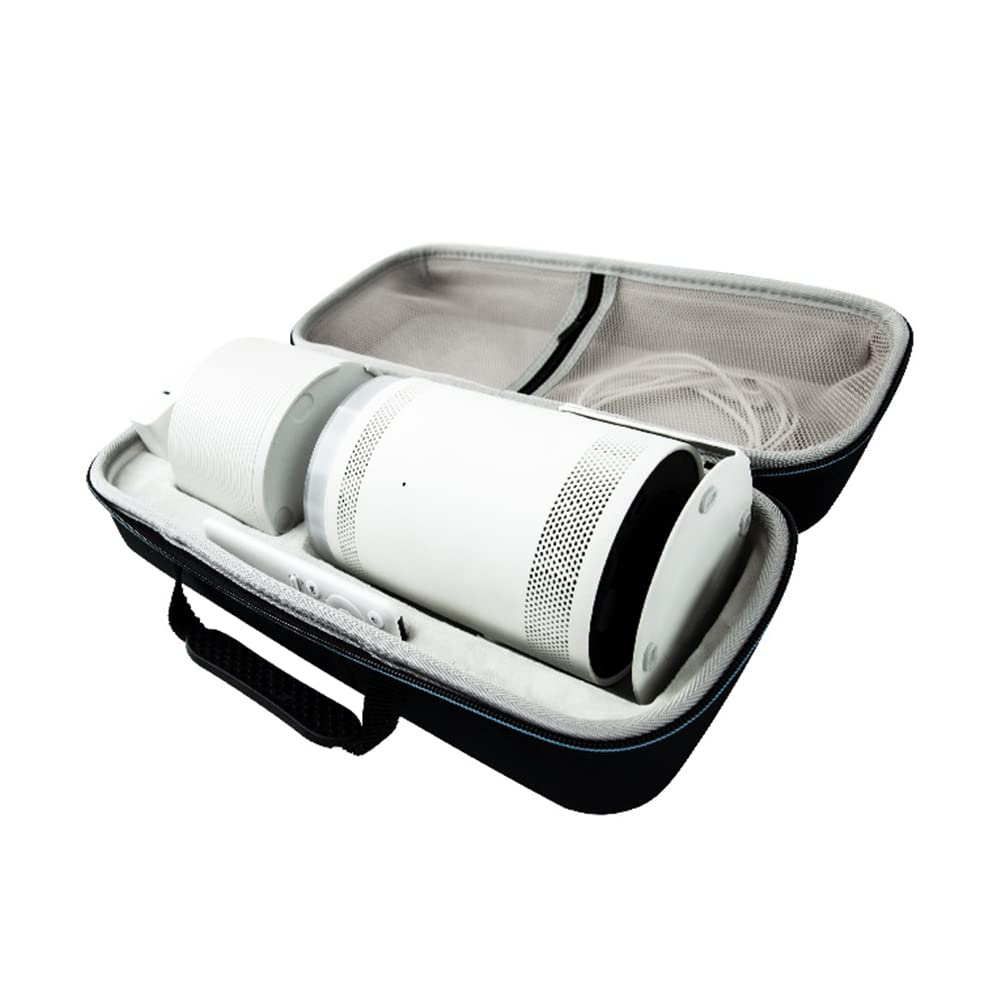 Meijunter Projektor Tragbarer Aufbewahrungskoffer Outdoor Schutztasche Kompatibel mit Samsung The Fr