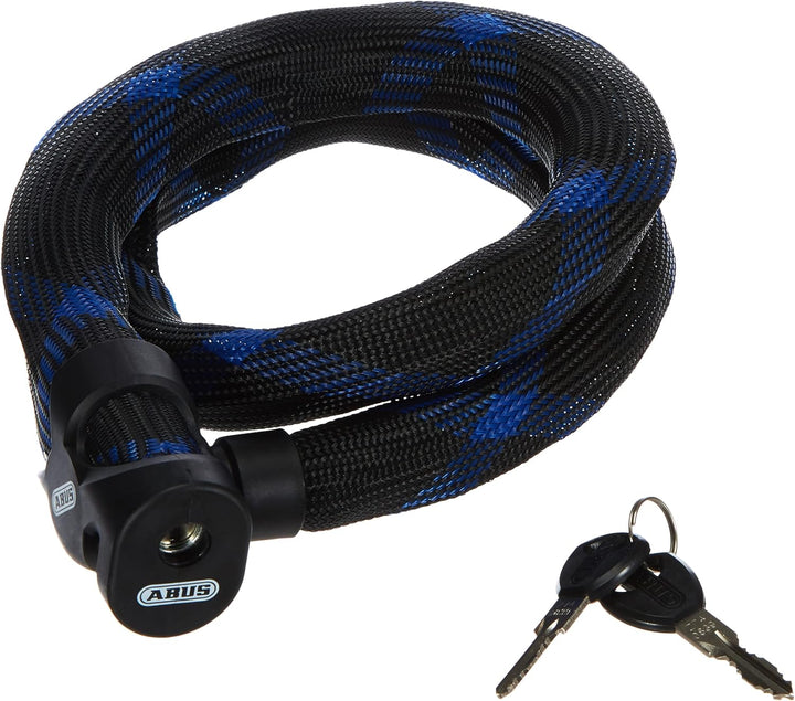 ABUS Kettenschloss Steel-O-Chain 8807K – Flexibles Fahrradschloss aus gehärtetem Stahl – ABUS-Sicher