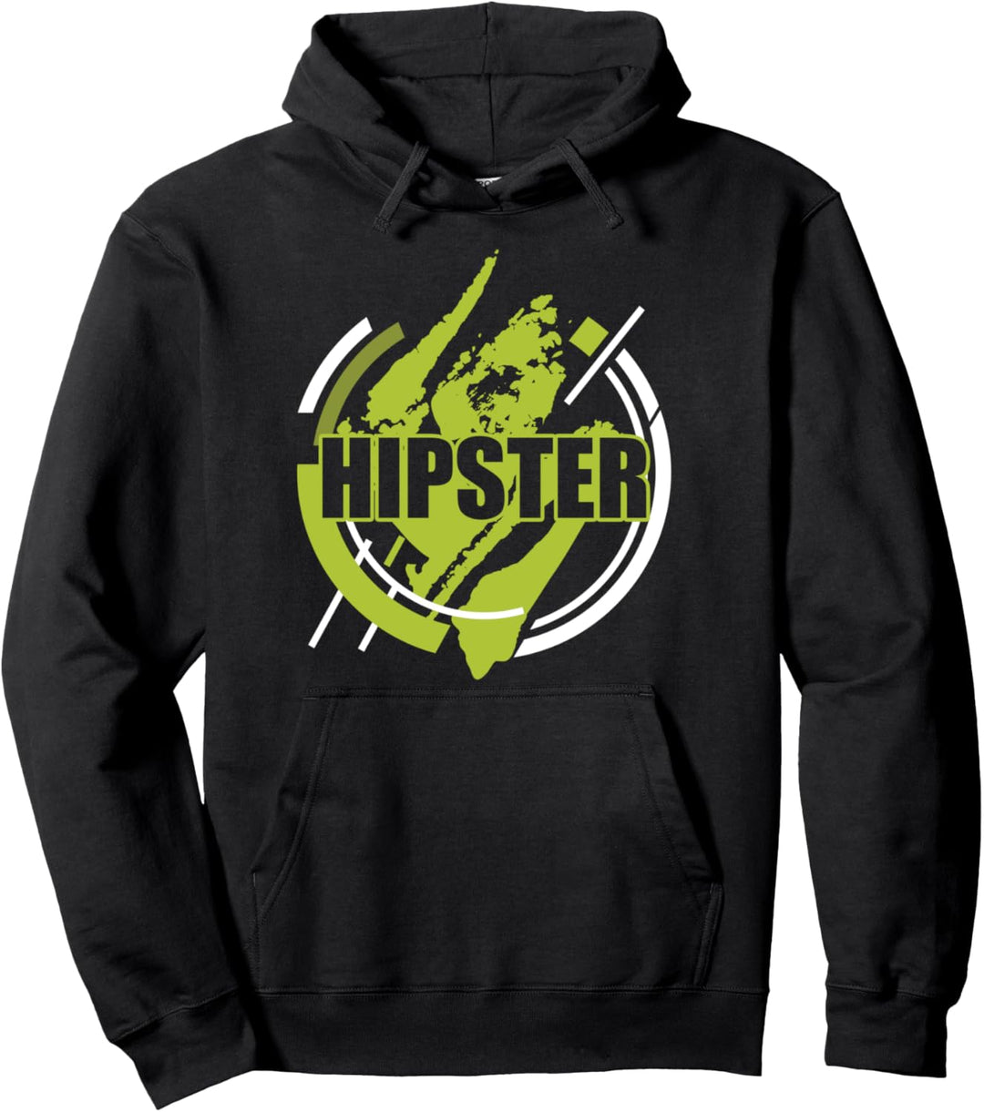 Hipster Urbaner Lebensstil Extravagant Moderne Subkultur Pullover Hoodie