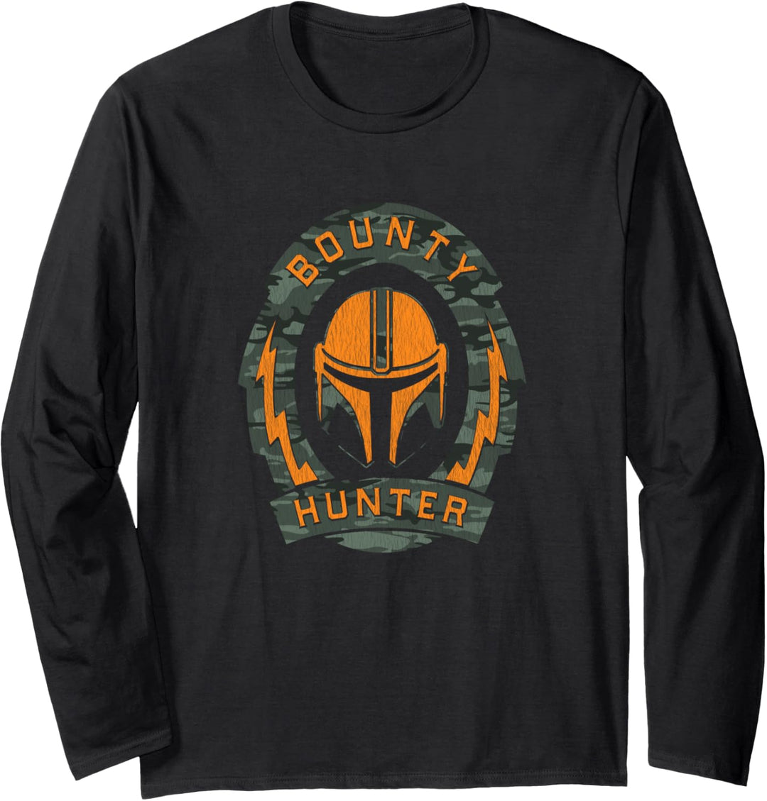 Star Wars: The Mandalorian Large Guild Badge Langarmshirt