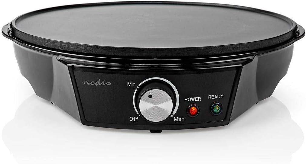 Crepe Maker - Durchmesser: 300 mm - 1200 W - Antihaft-Beschichtung - Zemperatureinstellungen - Kontr