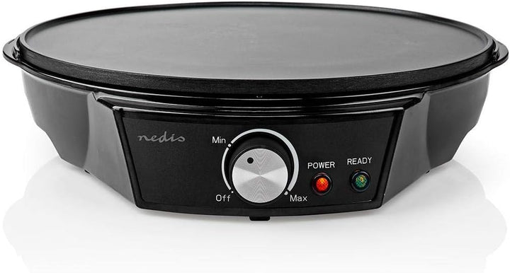 Crepe Maker - Durchmesser: 300 mm - 1200 W - Antihaft-Beschichtung - Zemperatureinstellungen - Kontr