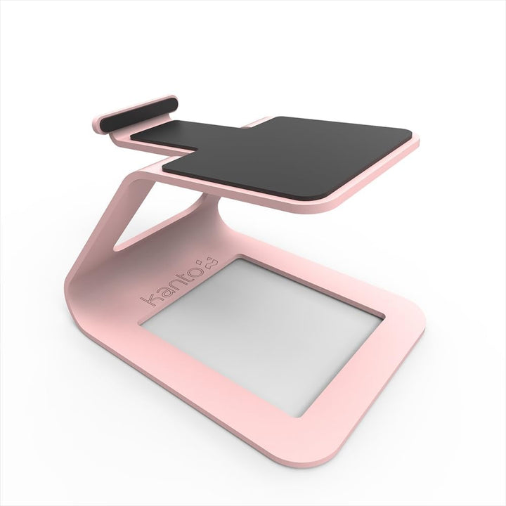 Kanto SE2P Erhöhter Desktop-Lautsprecherständer für kleine Lautsprecher und kompakte 5,1 cm - 7,6 cm