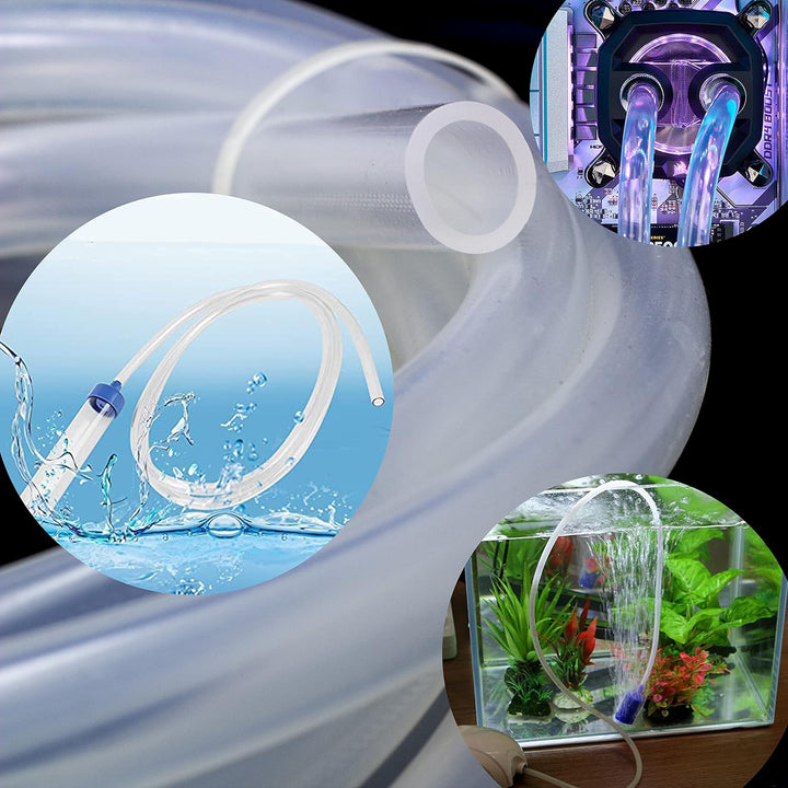 Silikonschläuche 16mm Dext x 12mm Dint,transparent gummischlauch/Schläuche rohr/Hochtemperatur-Silik