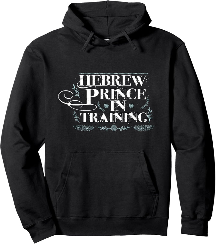 Hebrew Israelit Prince in Training Bibel Torah Geschenk Pullover Hoodie