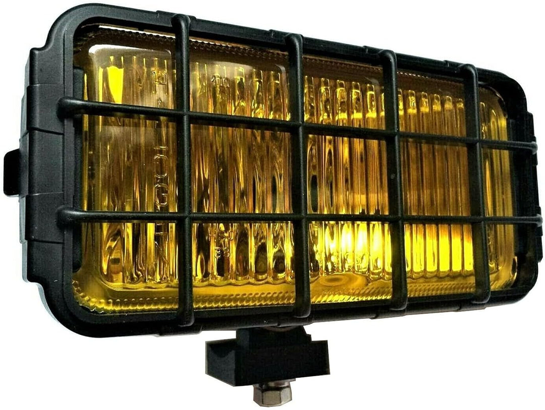 Mlx MelTruck® 2x H3 Halogen Gelb Nebelscheinwerfer 12V 24V IP54 Zusatzscheinwerfer 195x95x82 mm und