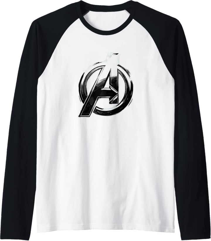 Marvel Avengers Sketch A Logo Raglan