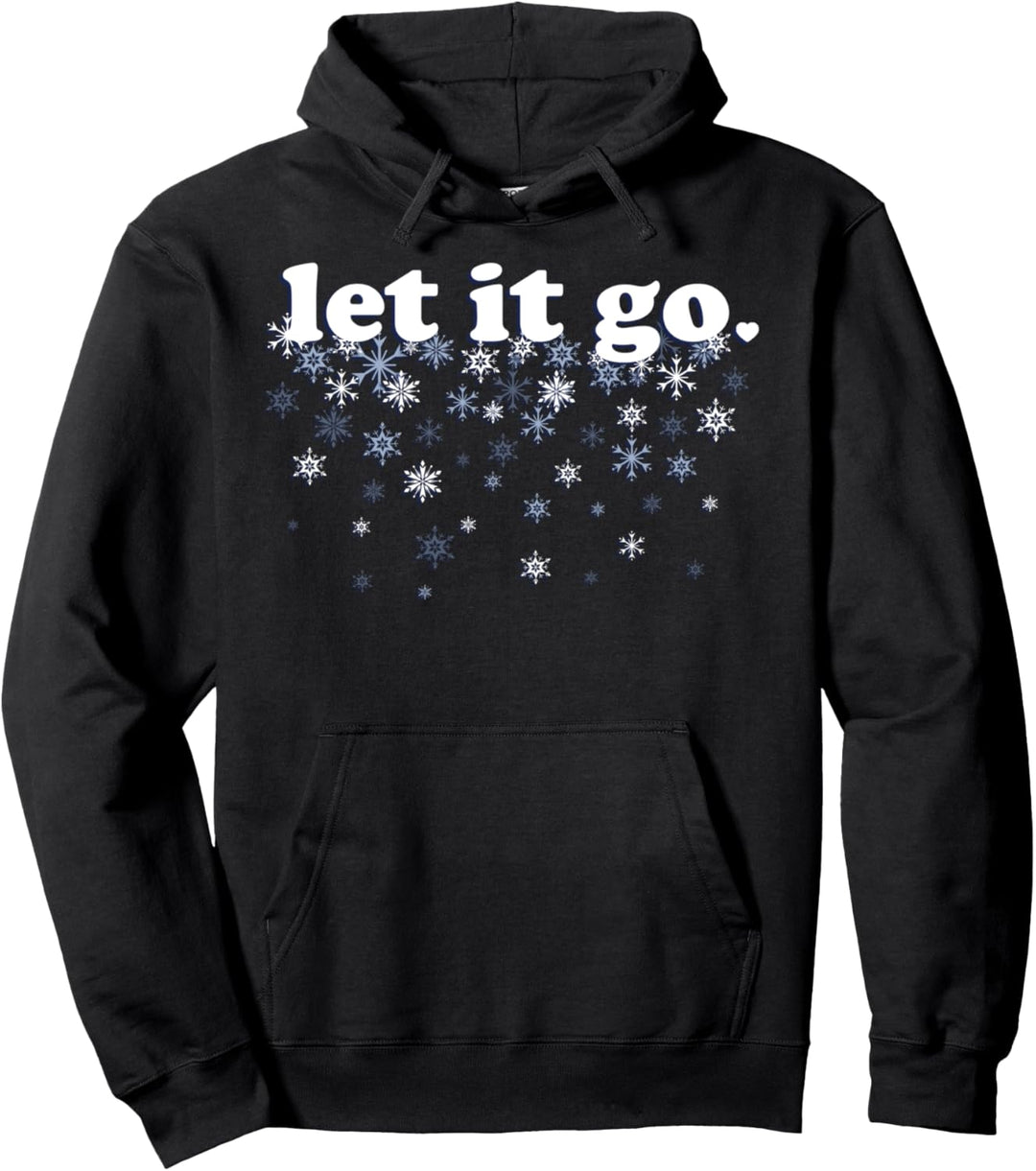Disney Frozen Let It Go Falling Snow Pullover Hoodie