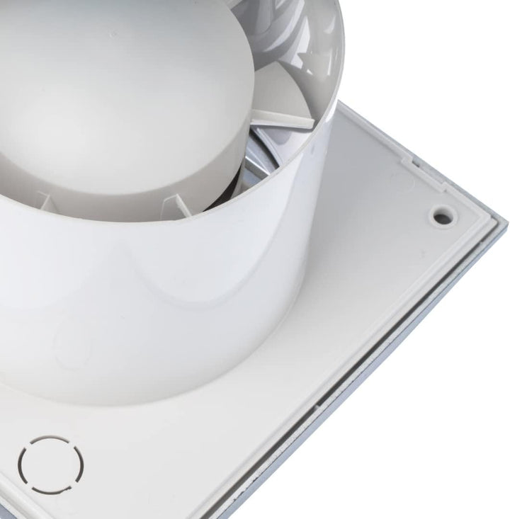 EUROPLAST Ø 100mm Badlüfter Wandlüfter Ventilator Wandventilator Abluftventilator - Kunststoff - Ant