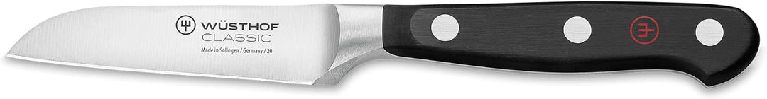 WÜSTHOF Classic Gemüsemesser 8 cm, Schwarz 8 cm Gemüsemesser, 8 cm Gemüsemesser