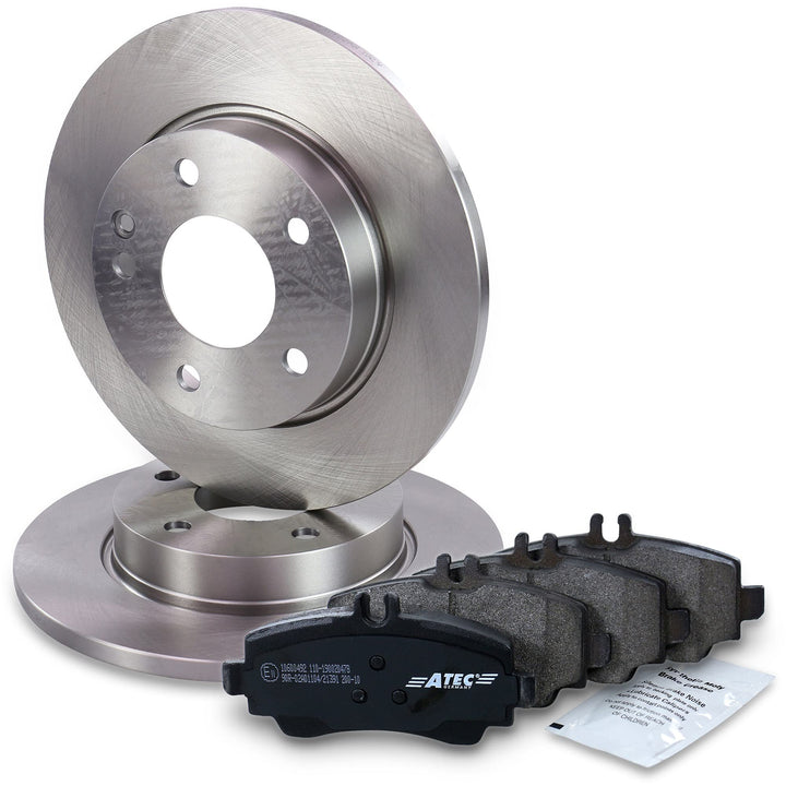Bremsenset Vorderachse inkl. Bremsscheiben Voll Ø 260 mm + Bremsbeläge Vorne, Passend für MERCEDES-B
