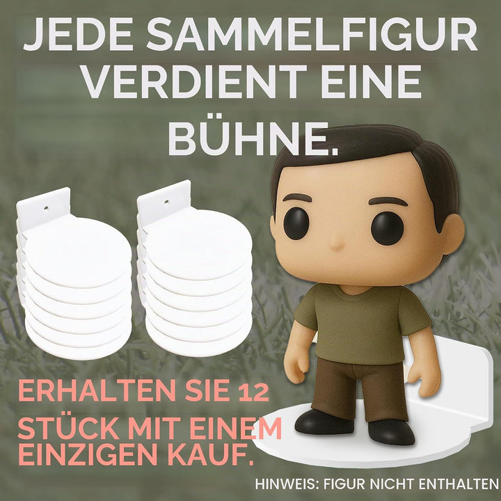 Tapeera Acryl-Display für Funko Pop Regale – geeignet für verpackte und unverpackte Figuren – 10,2 c
