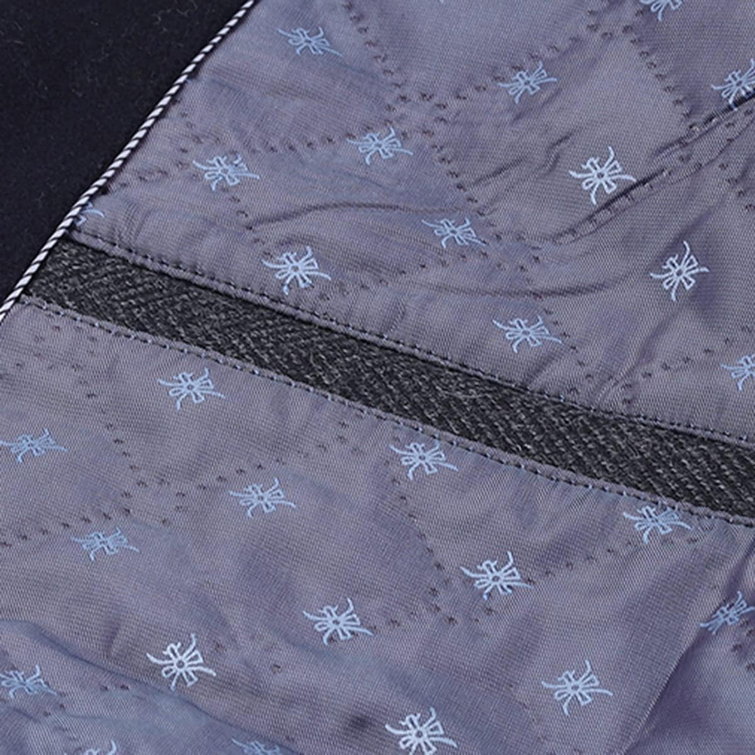 Allthemen Wintermantel Herren Kurzmantel Slim Fit Mantel mit Stehkragen Wolle Warm Wollmantel Busine