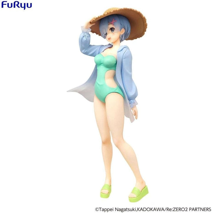 MERCHANDISING LICENCE Re:Zero - Starting Life in Another World Rem Summer Urlaub Unisex Statue Stand