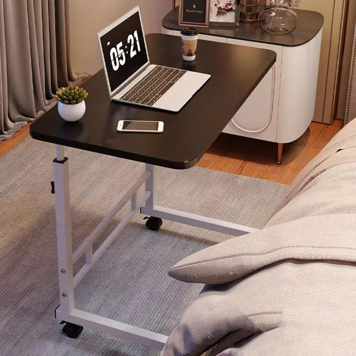Laptoptisch Beweglicher Arbeitsschreibtisch, höhenverstellbar, tragbarer Nachttisch mit Rollen, bewe