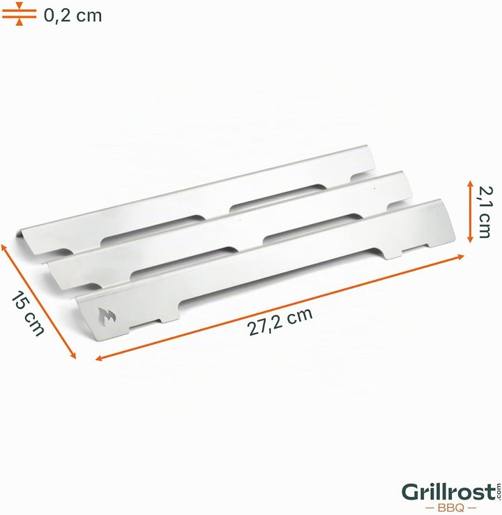 Aromaschiene für Broil King GEM 310 320 330 340 &amp; Porta Chef 320 - Besser als die Original Flav-R-Wa